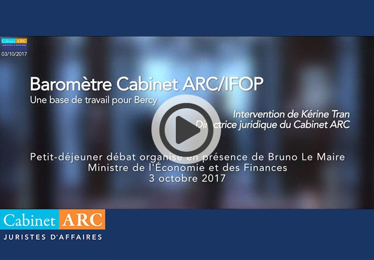 Le Baromètre ARC/IFOP, base de travail de Bercy